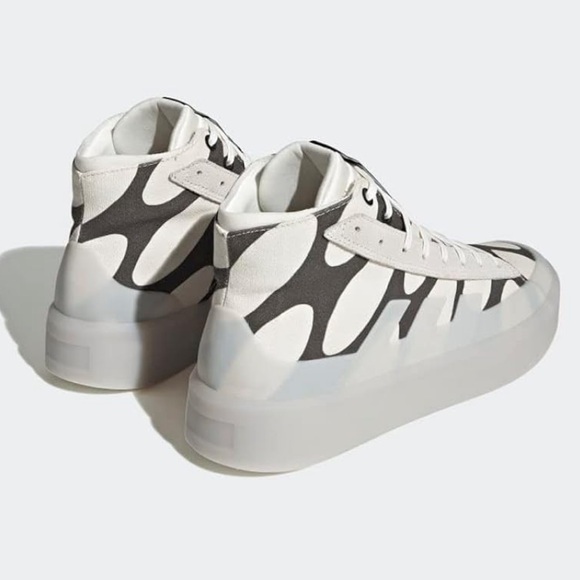 Adidas x Marimekko Essentials Znsored Hi Black and White Patterned Sneakers, 8 - Picture 6 of 16
